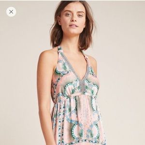 Moroccan Print Maxi Dress